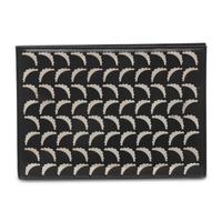 Alaïa, Black Laser-Cut Leather Clutch