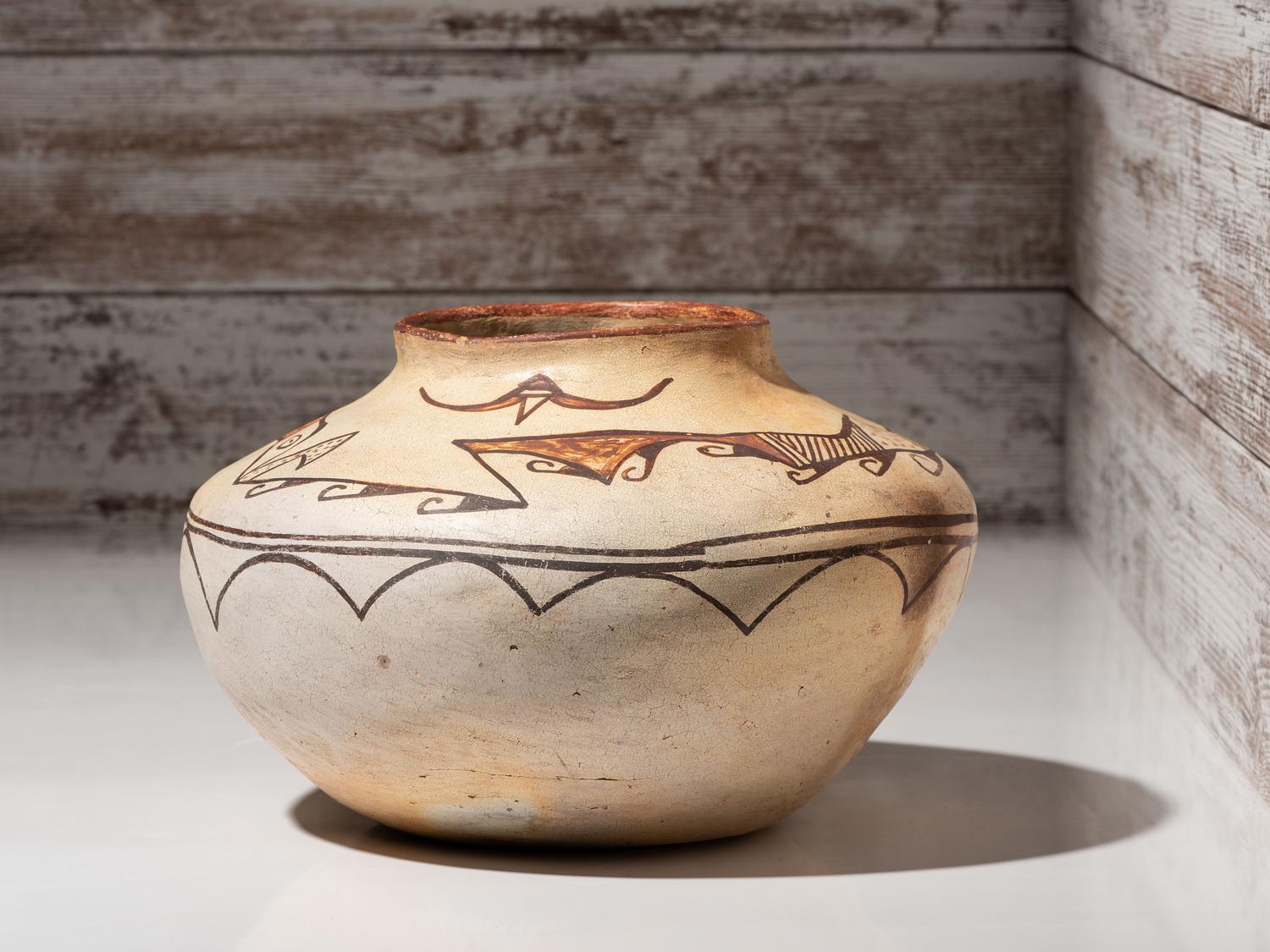 Polacca Polychrome Pottery Jar
