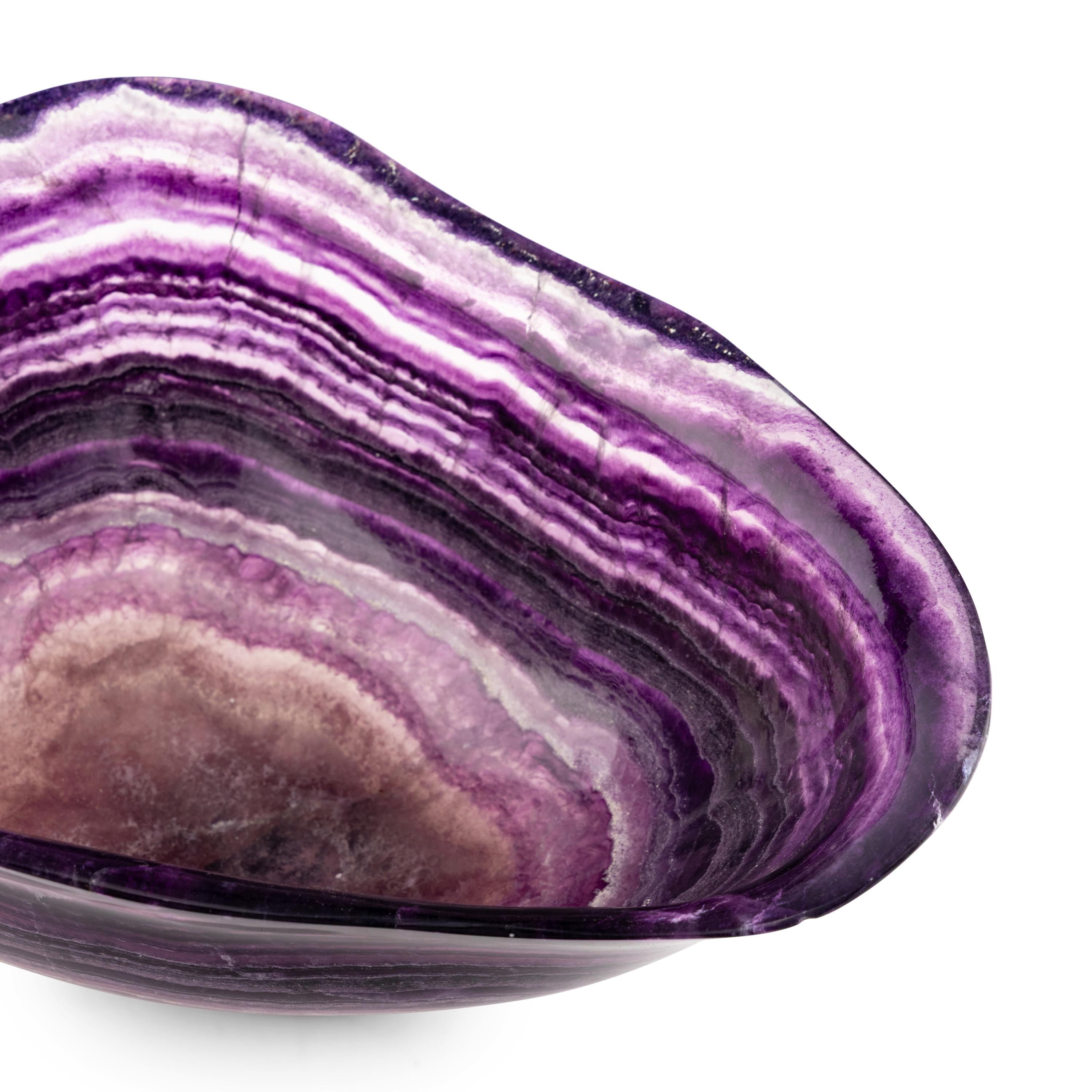 A Purple Fluorite Bowl