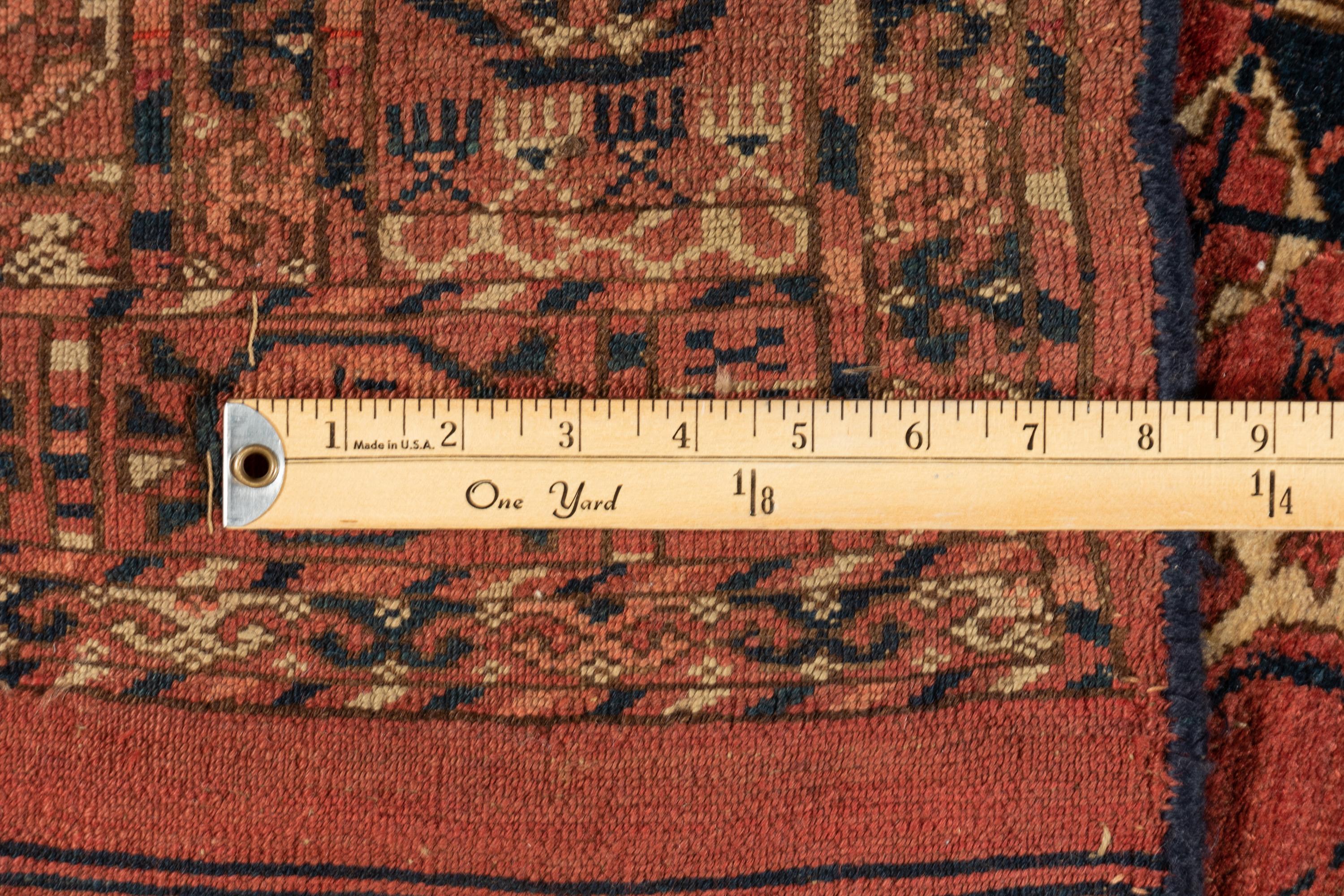 A Turkoman Wool Rug
