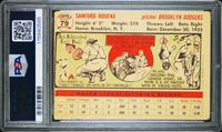A 1956 Topps Sandy Koufax Baseball Card - White Back (PSA 2 GOOD)