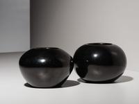 Blackware Pottery Bowls 1956-1965