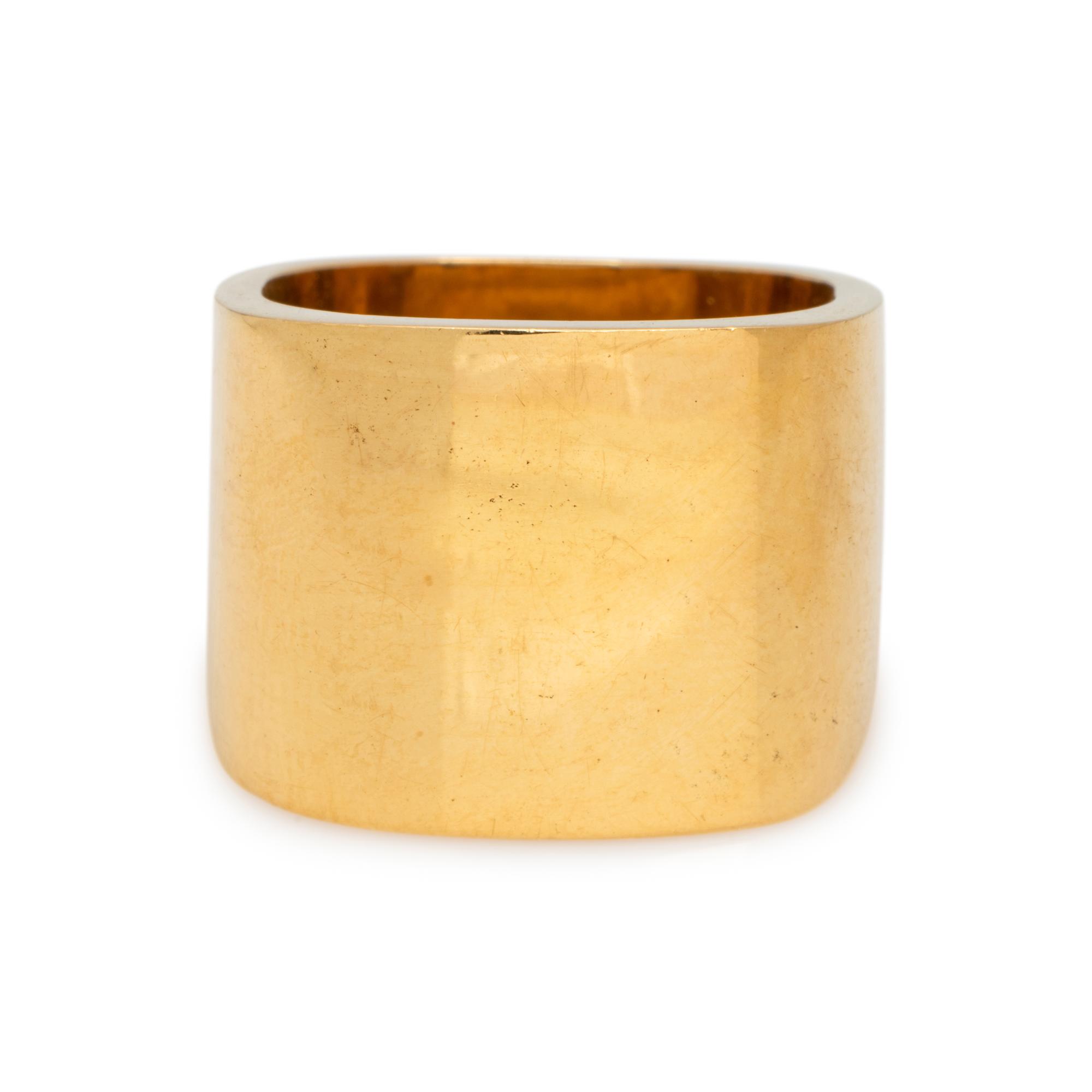 YELLOW GOLD RING