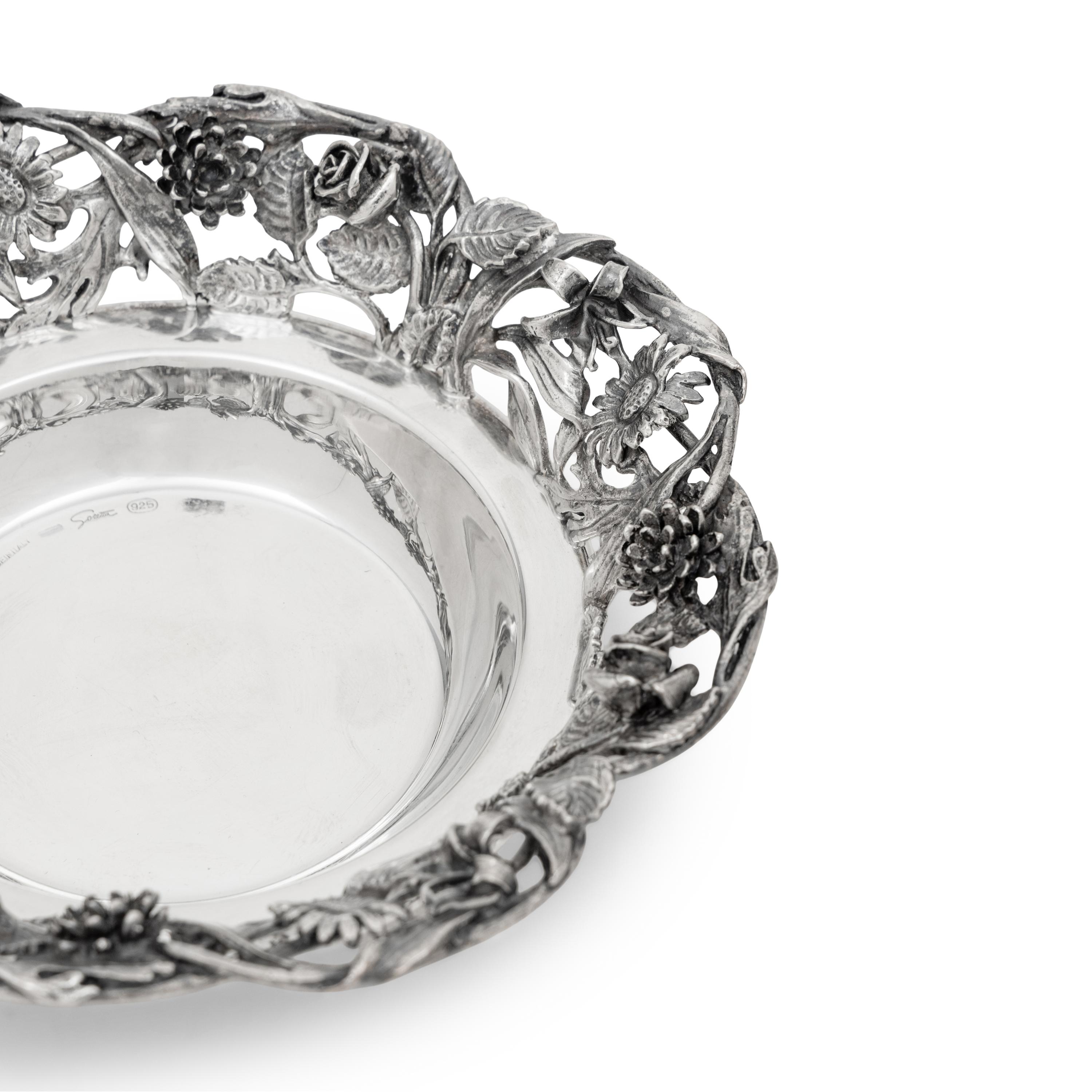 An Italian Silver Dish