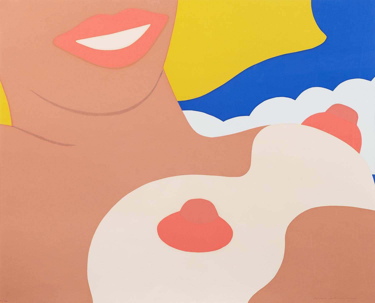 Tom Wesselmann, (American, 1931-2004), Nude, 1965