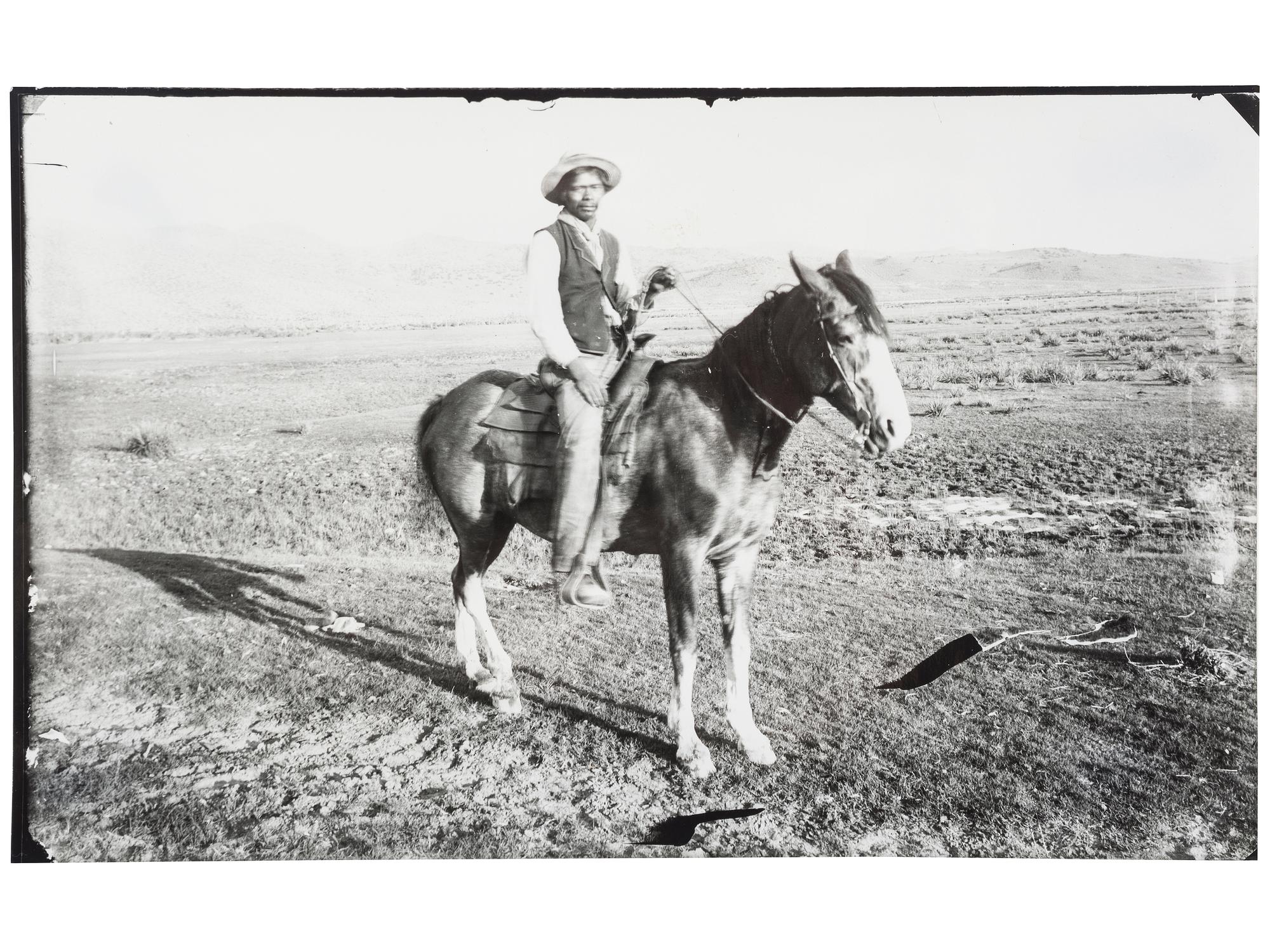 [EARLY PHOTOGRAPHY]. A large group of early photographs incl. equestrian and logging views.