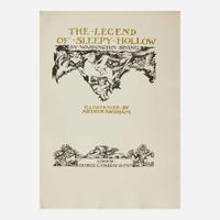 [Children's & Illustrated] [Rackham, Arthur] Irving, Washington The Legend of Sleepy Hollow