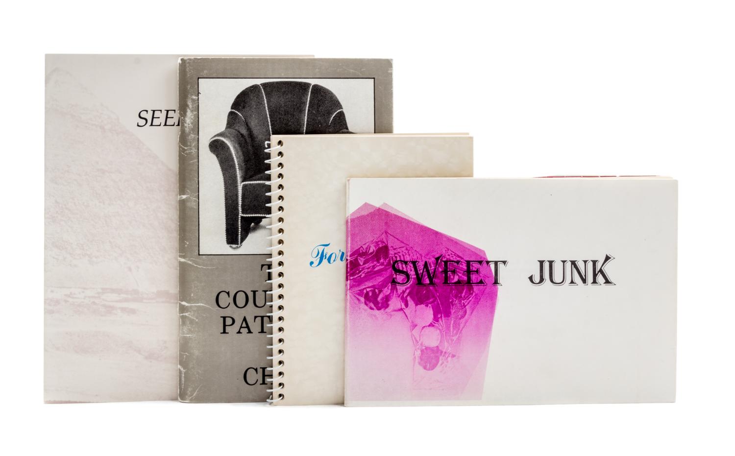 (ARTISTS BOOKS, CHICAGO BOOKS) A group of four books published by Chicago Books, including Gail Rubini, Jim Snitzer and Rebecca Michael
