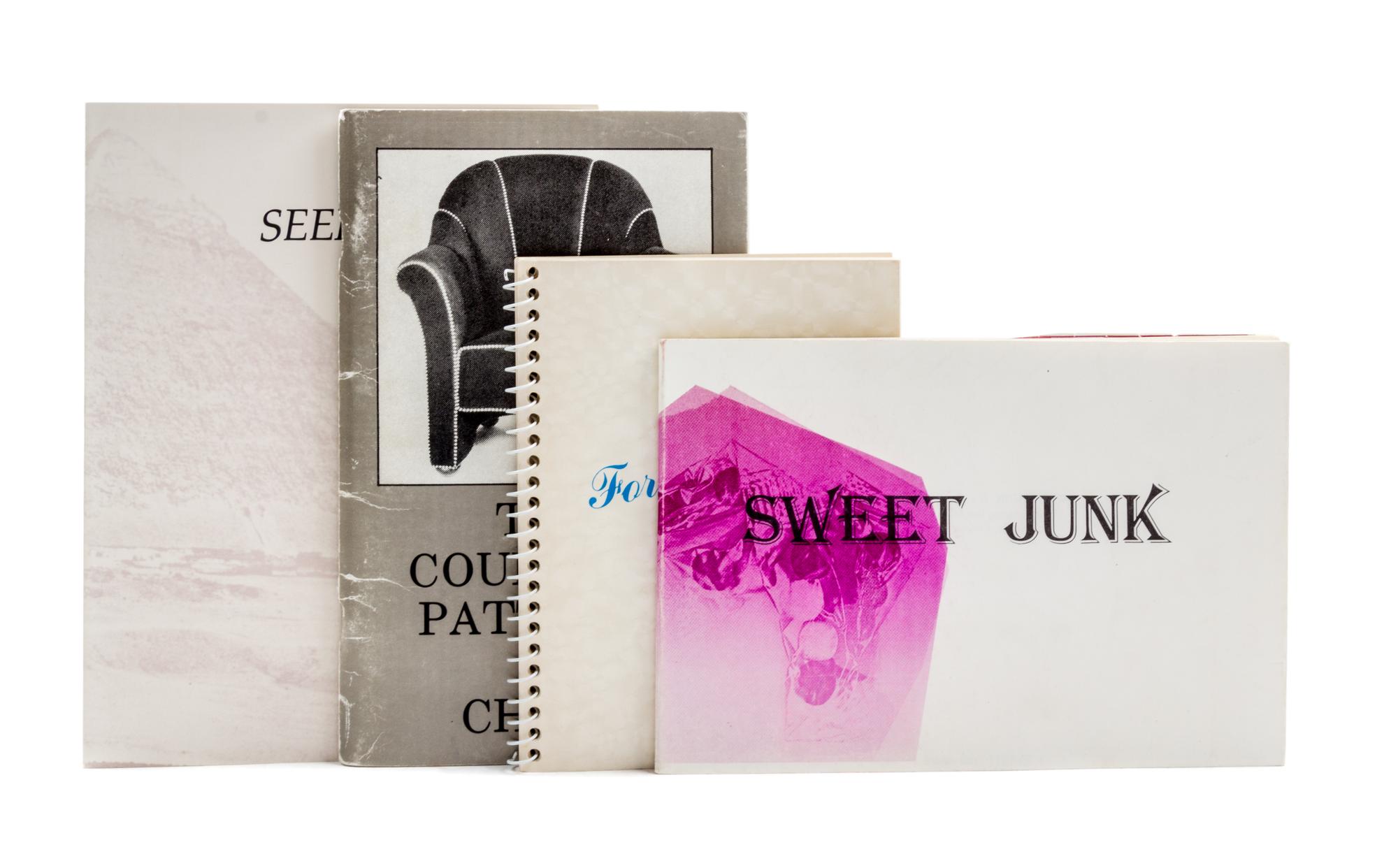 (ARTISTS BOOKS, CHICAGO BOOKS) A group of four books published by Chicago Books, including Gail Rubini, Jim Snitzer and Rebecca Michael