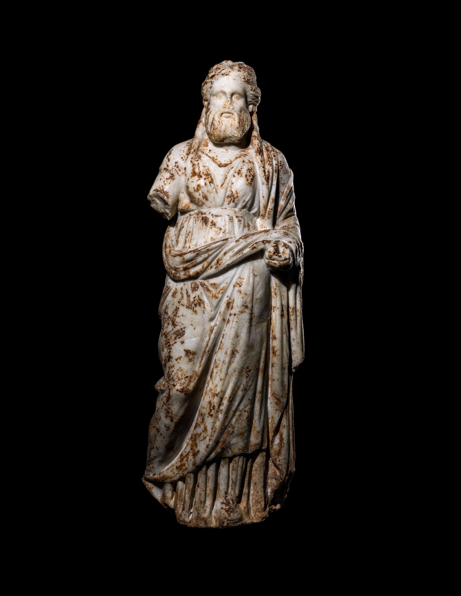 A Hellenistic Marble Statue of Dionysus