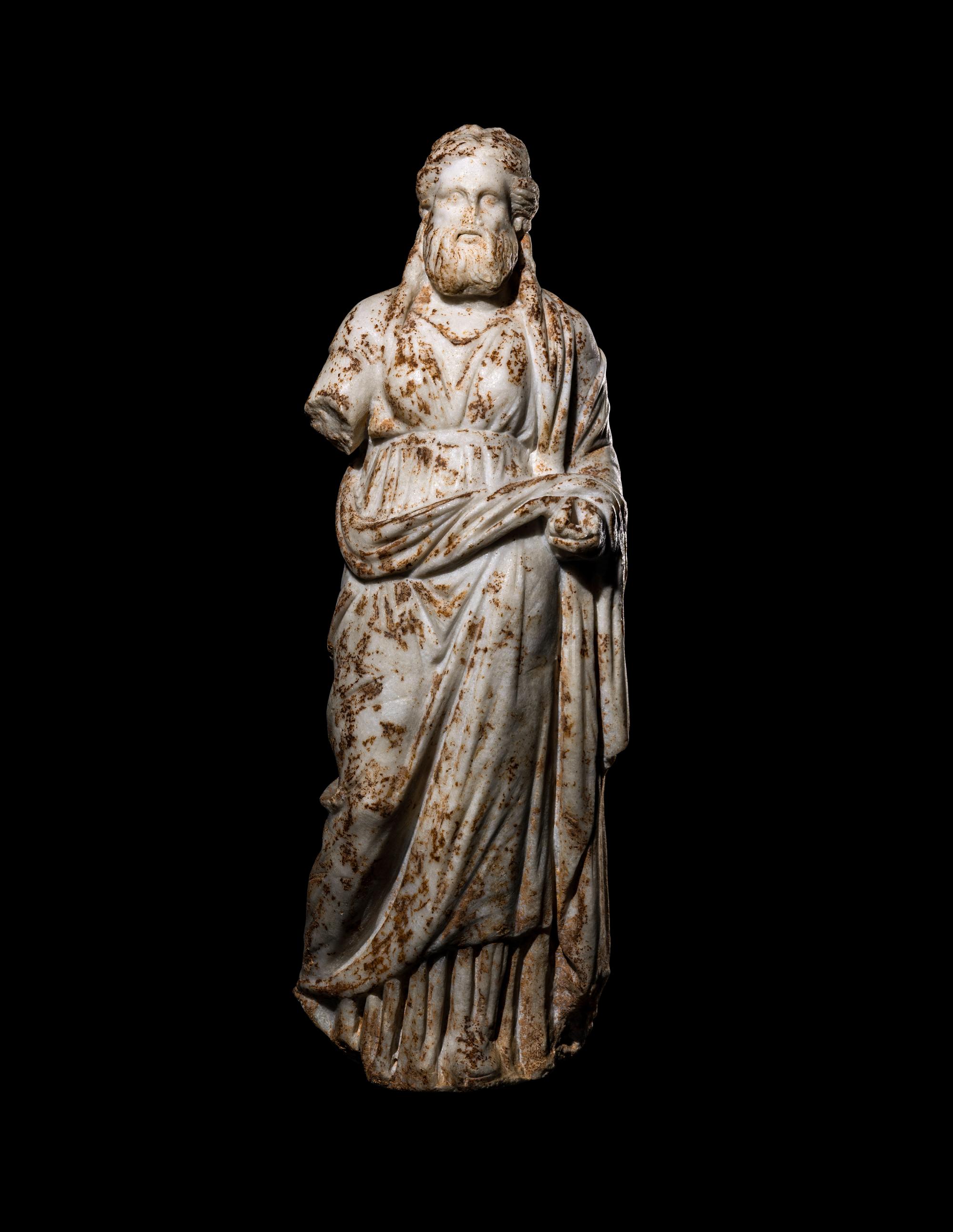 A Hellenistic Marble Statue of Dionysus