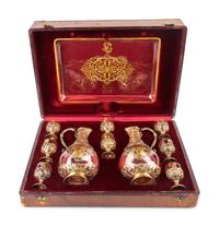 A French Silver Gilt and Crystal Decanter Set — 19TH CENTURY