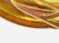 An 18K Yellow Gold Burle Marx Brooch