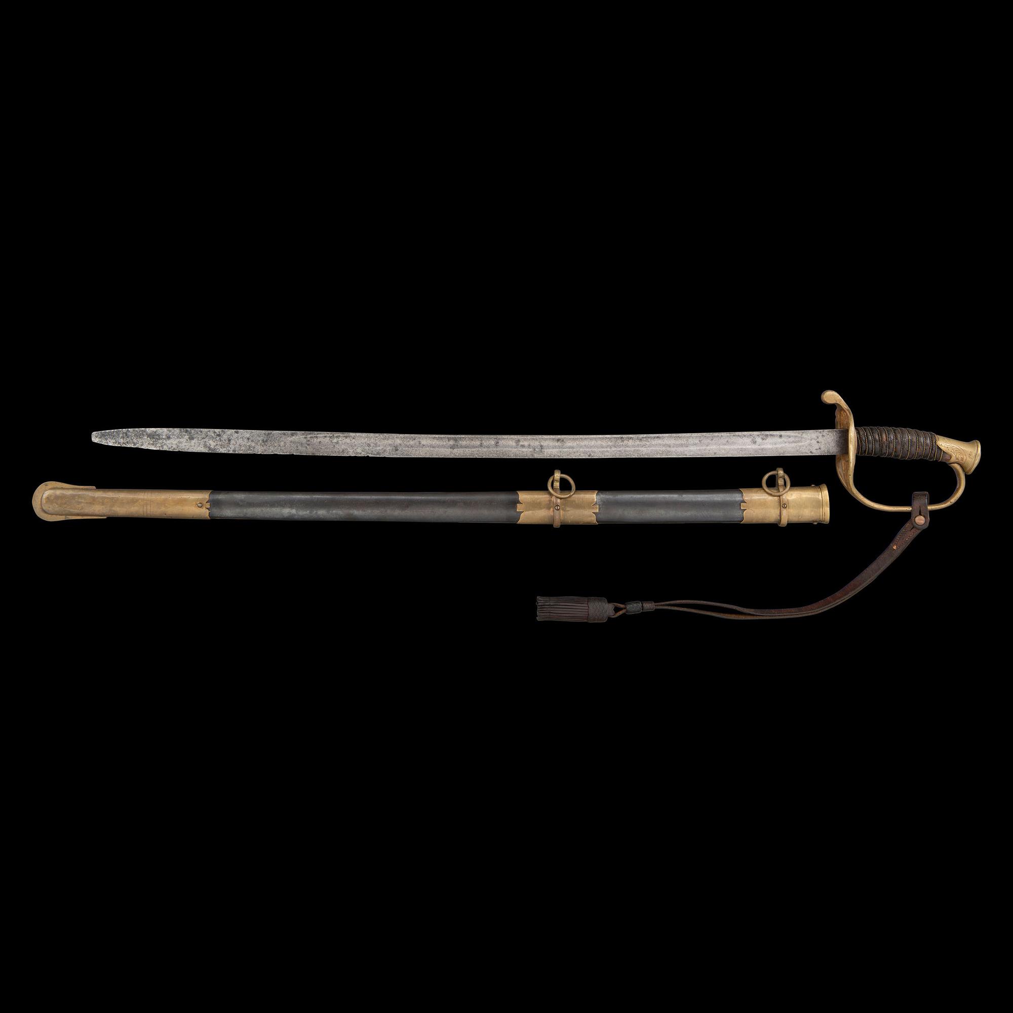 Thomas Leech & Co Floating CS Staff & Field Officers Sword
