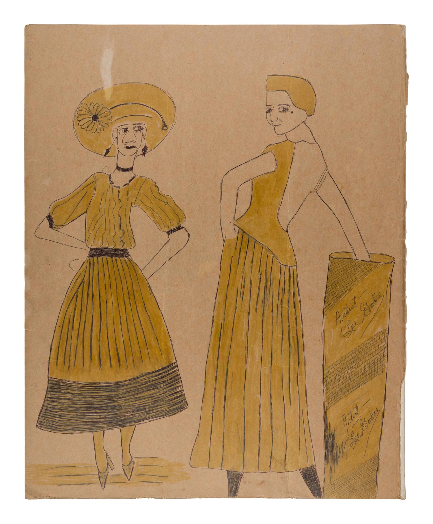Untitled (Two Women) and Untitled