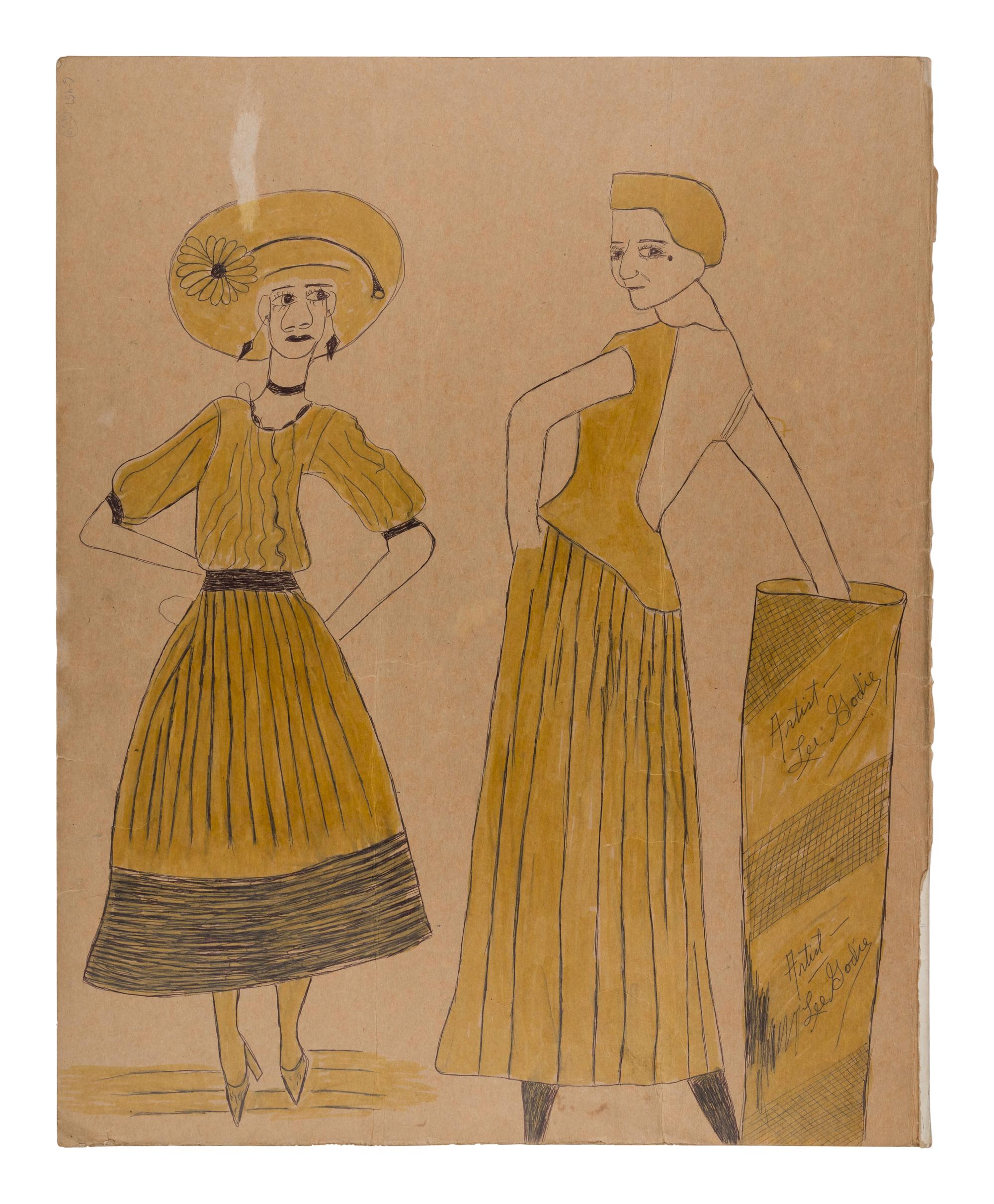 Untitled (Two Women) and Untitled