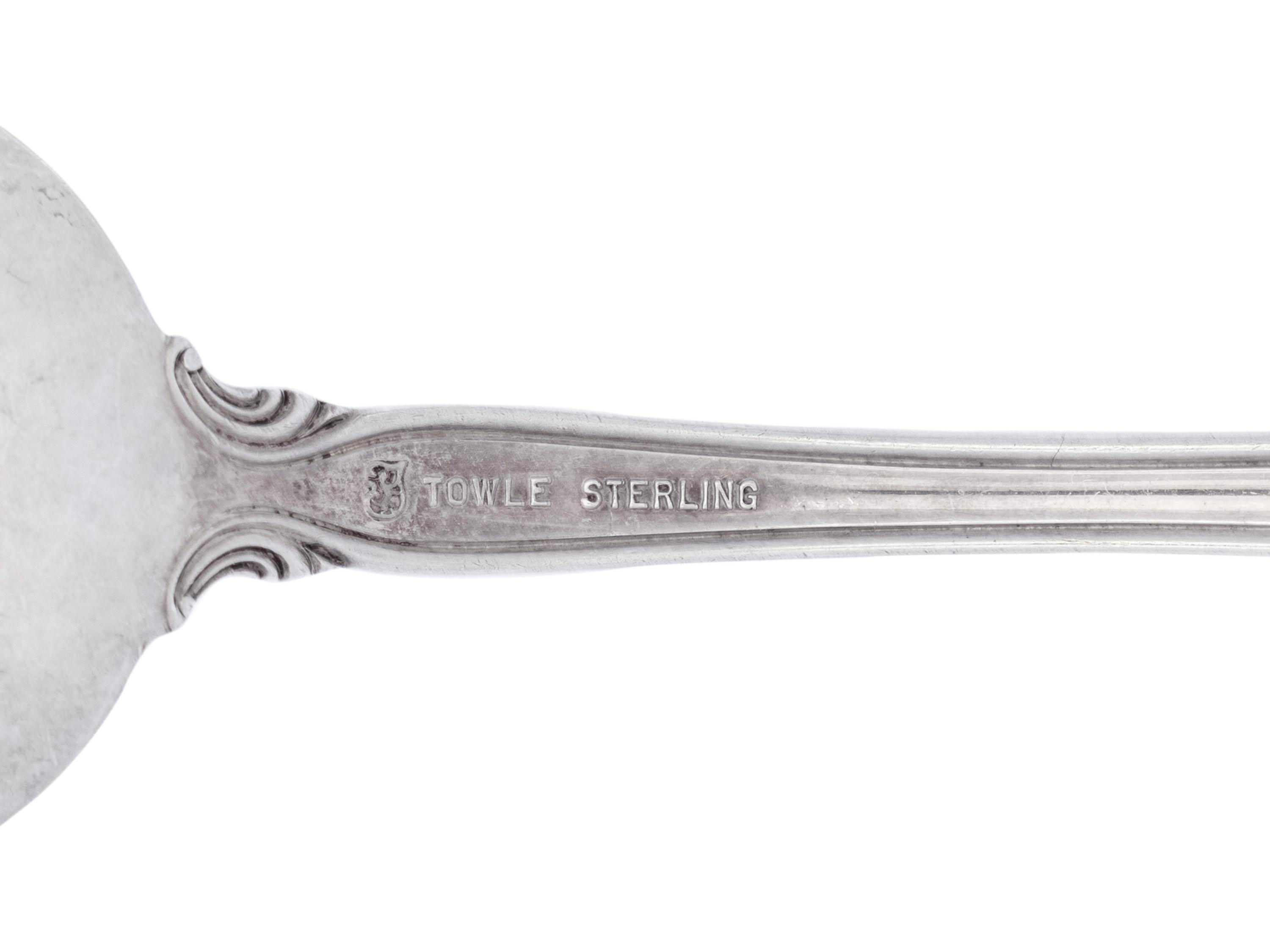 An American Silver Flatware Service