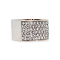 GABRIEL OFIESH, WHITE GOLD AND DIAMOND BAND