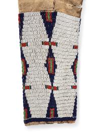 Central Plains Beaded Hide Leggings