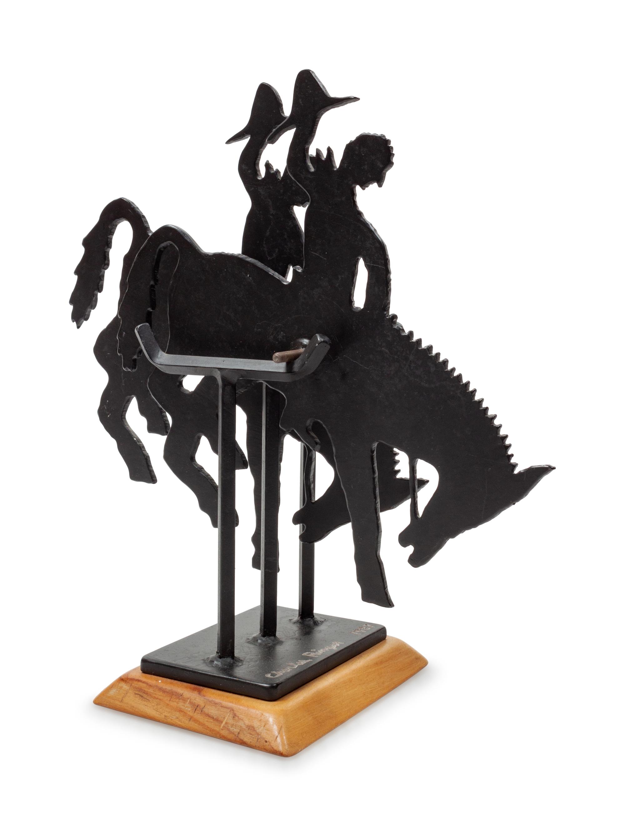 Bucking Horse Kinetic Sculpture