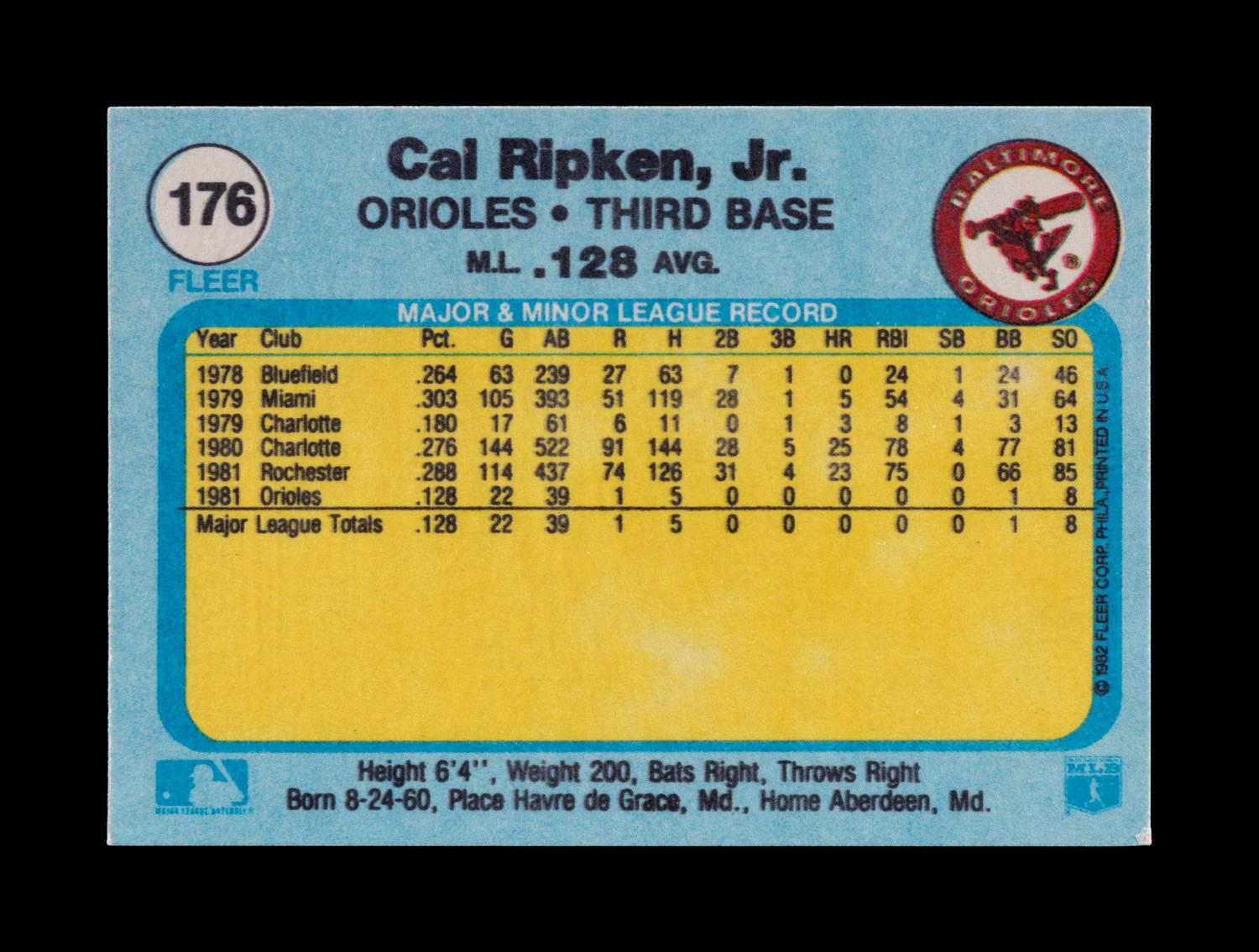 A Group of 22 Hall of Fame and Star Rookie Baseball Cards Including Cal Ripken Jr., Rickey Henderson and Ken Griffey Jr.,