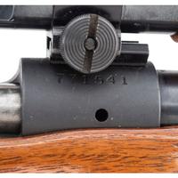** Winchester Model 70 with Lyman Alaskan Scope