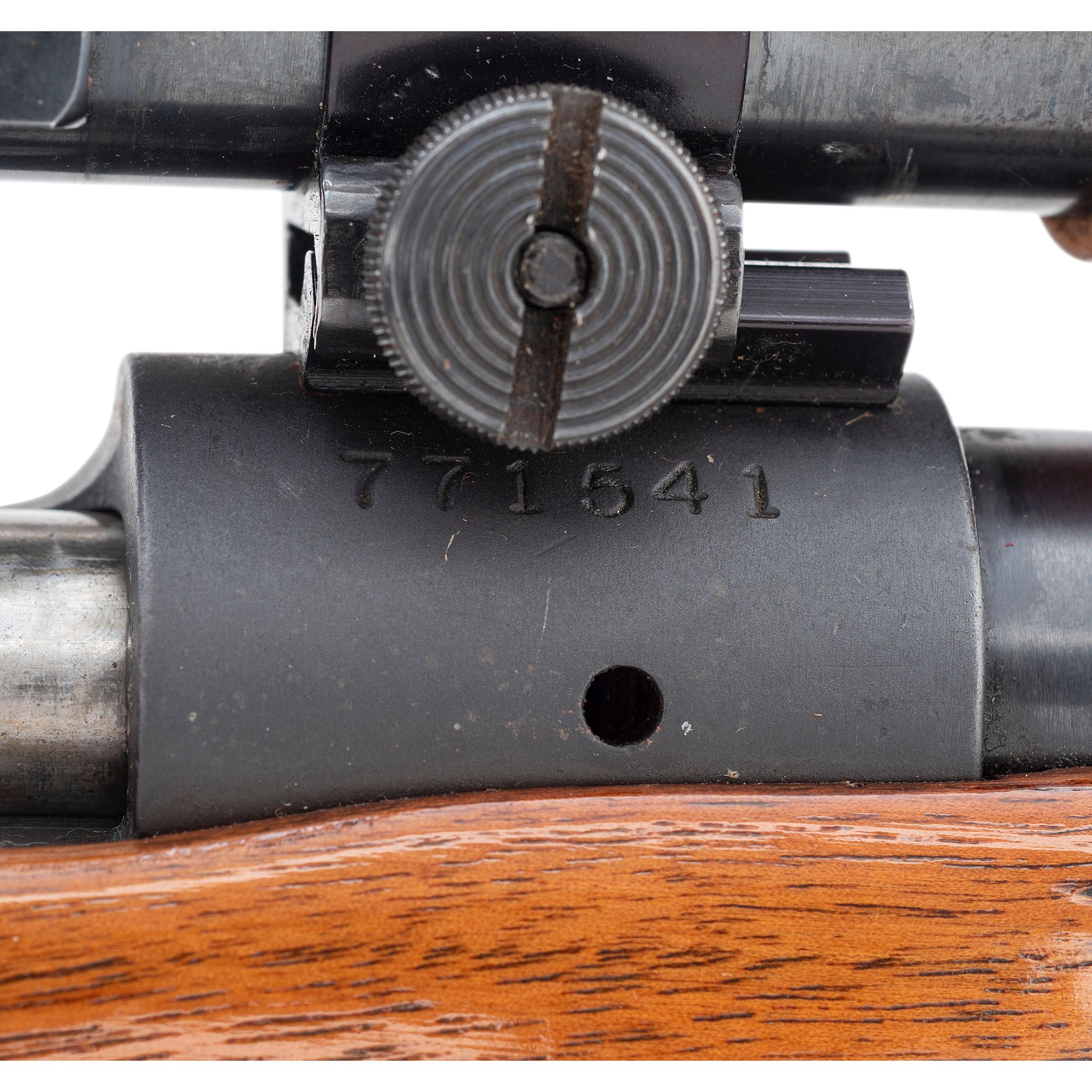 ** Winchester Model 70 with Lyman Alaskan Scope