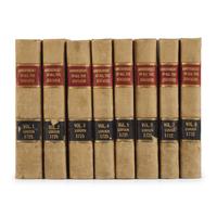 [American Law] John Jay's Copy of These English Legal Statutes, in 8 Volumes, all Signed by Him