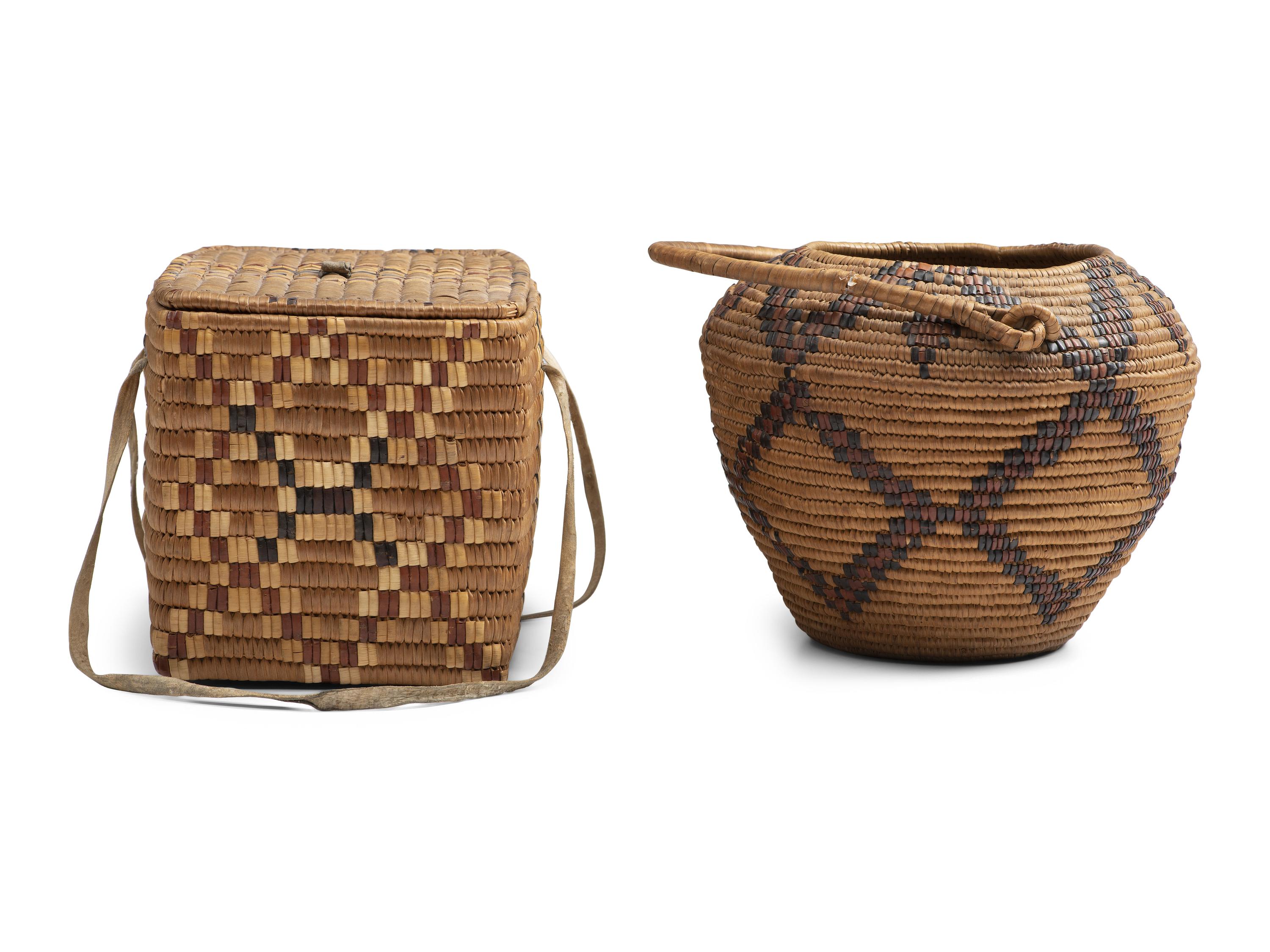 Salish Imbricated Baskets