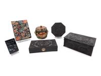 Fourteen Chinese and Japanese Boxes