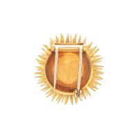 TIFFANY & CO., DIAMOND AND TURQUOISE SEA URCHIN BROOCH