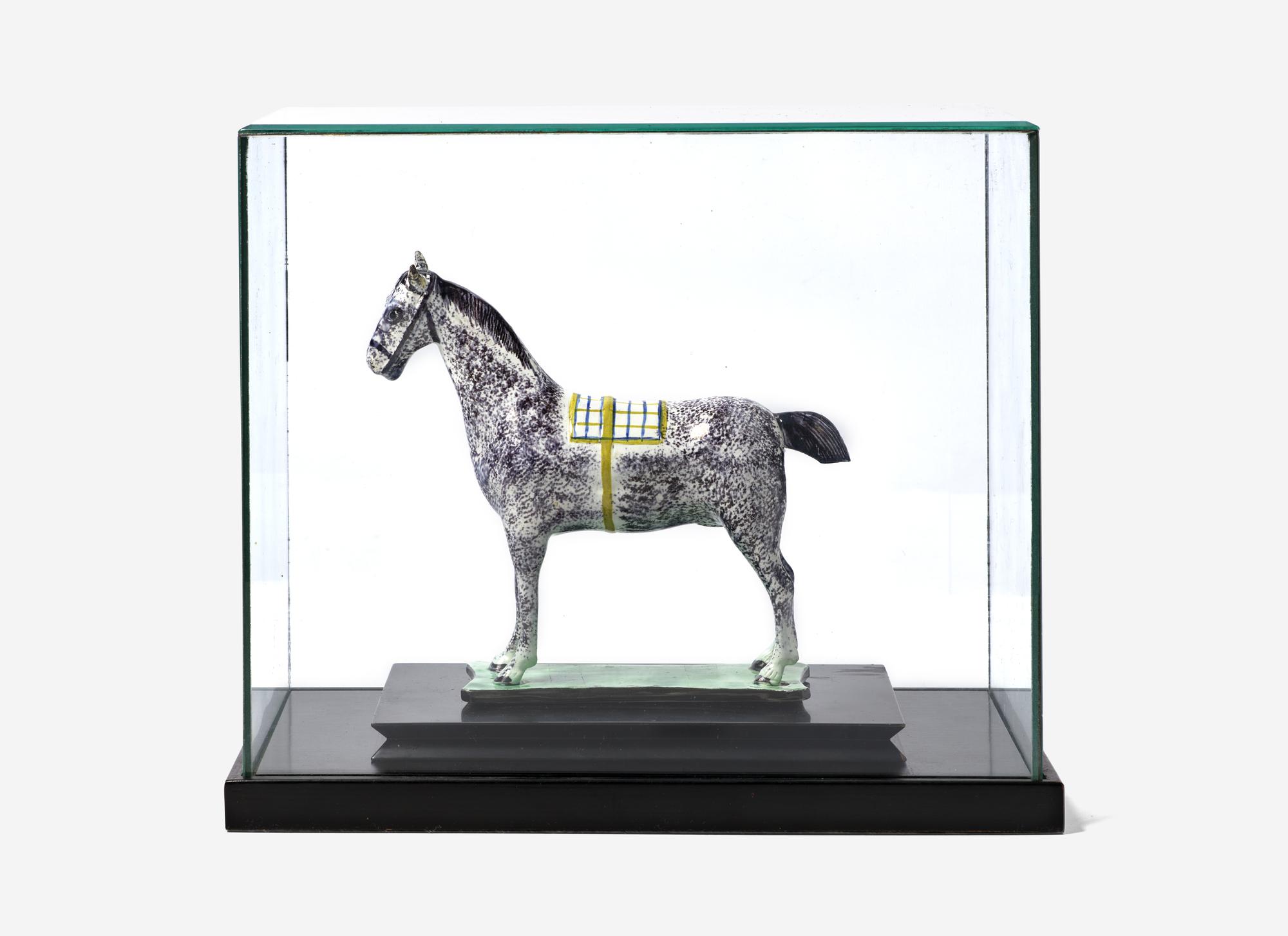 An Early Staffordshire Pearlware Figure of a Horse