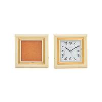 Cartier Clock and Frame Set