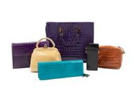 Six Lana Marks Alligator Bags, 1990-2010s
