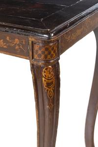A Victorian Lacquered Table