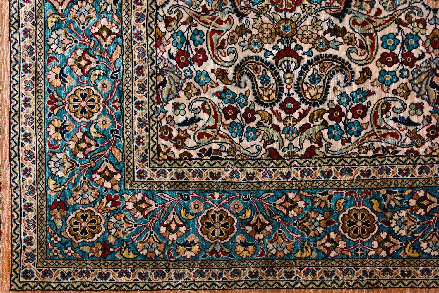 A Persian Silk Rug