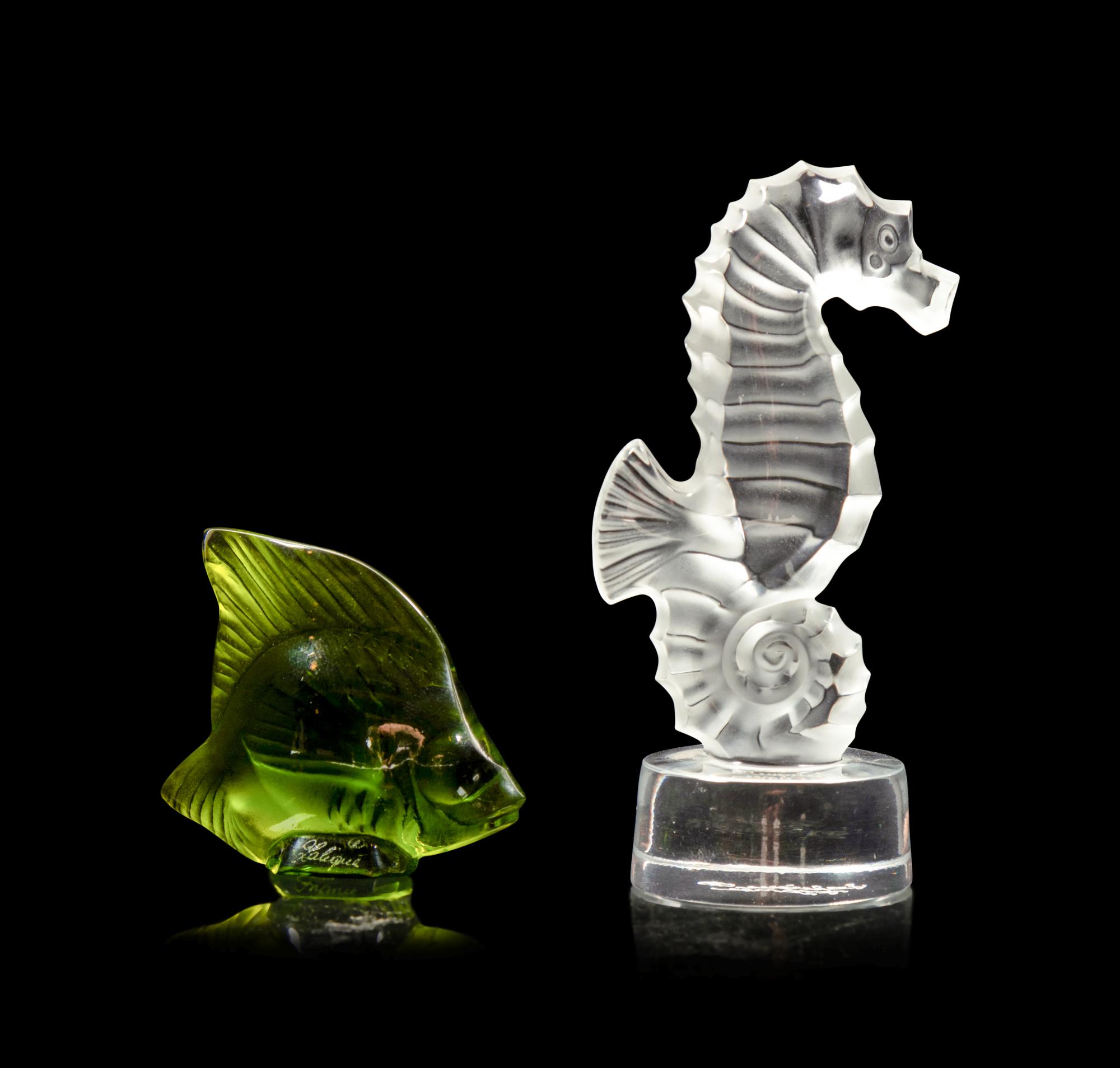 Two Lalique Figures