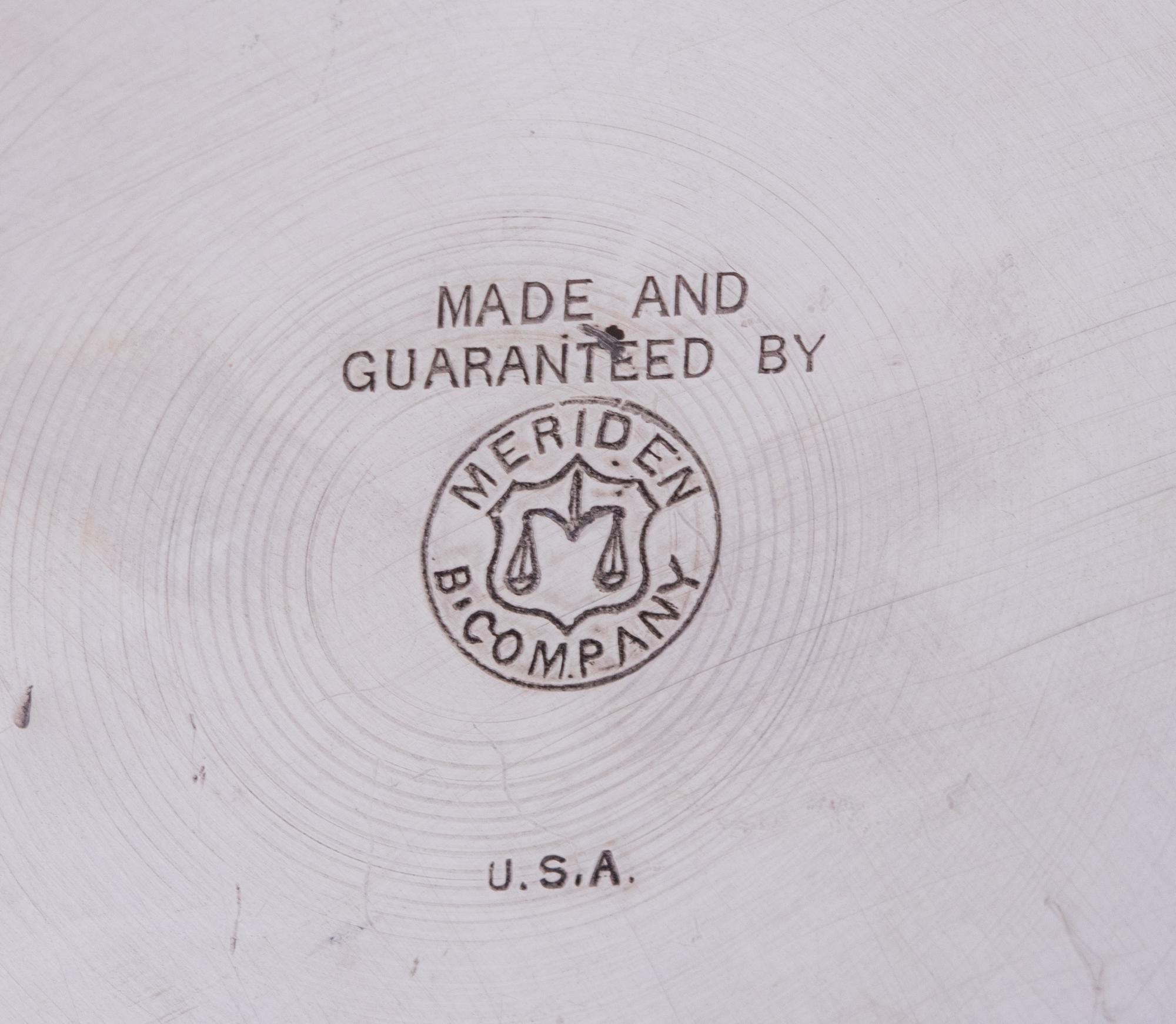 A Collection of Ten Silver-Plate Presentation Hollowware Articles