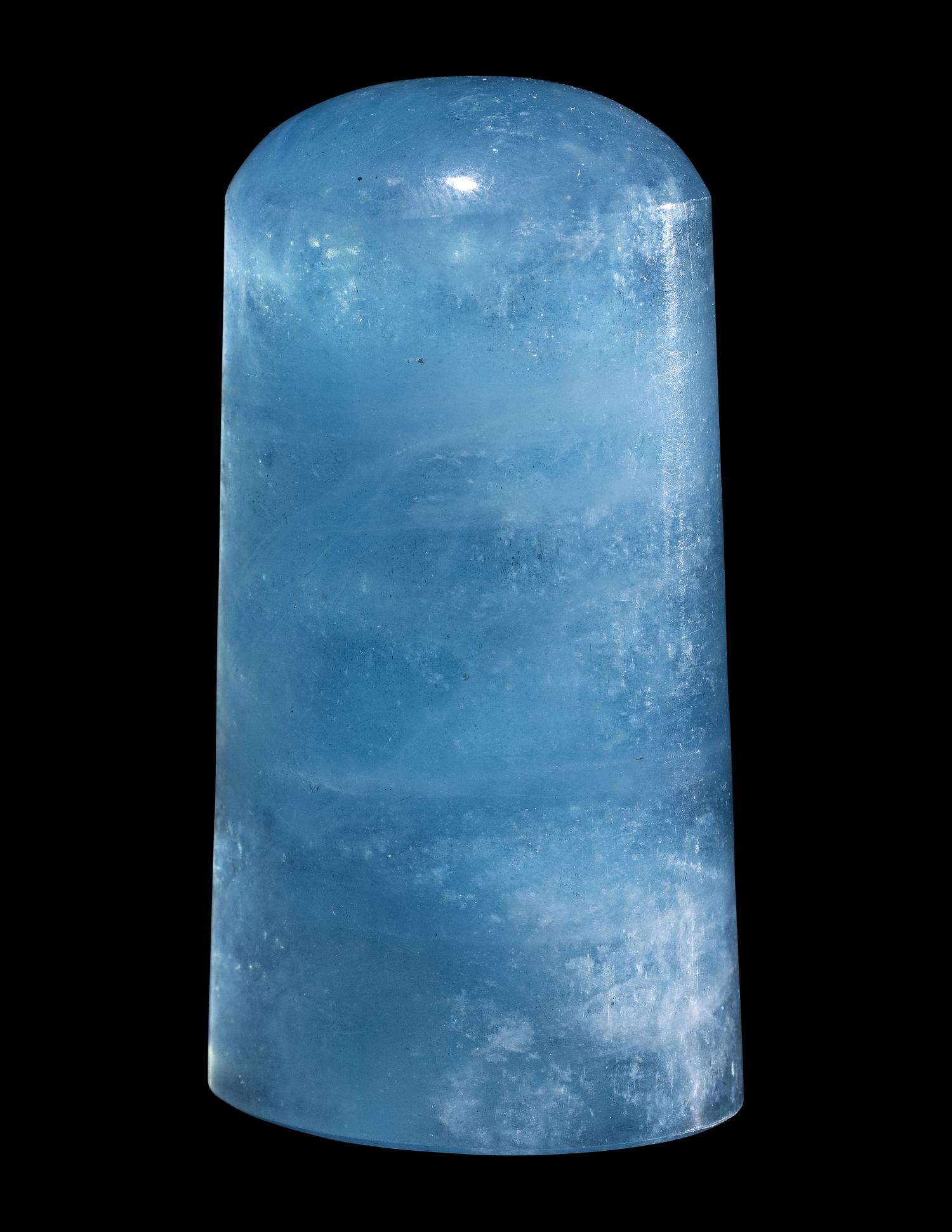 A Chinese Aquamarine Seal
