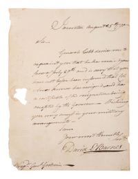 [REVOLUTIONARY WAR]. 3 documents, incl. signatures from Jonathan ARNOLD and Jeremiah OLNEY.