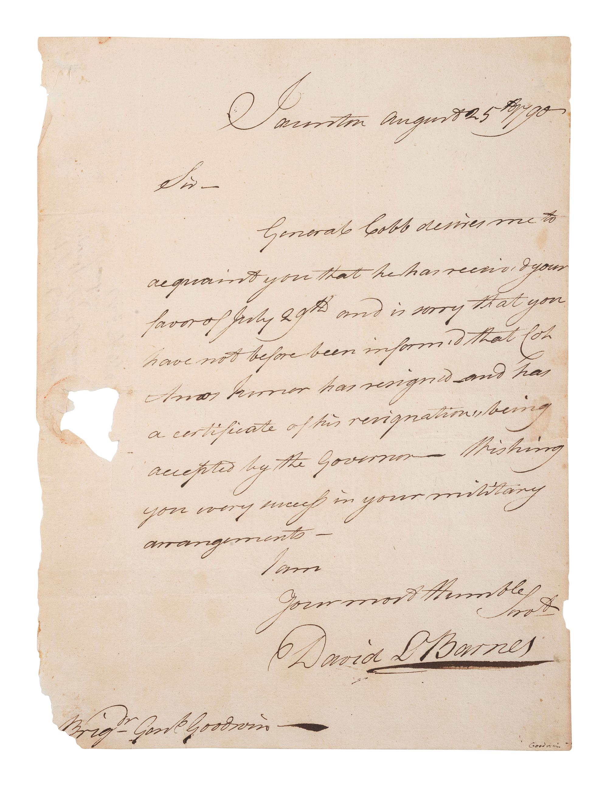[REVOLUTIONARY WAR]. 3 documents, incl. signatures from Jonathan ARNOLD and Jeremiah OLNEY.
