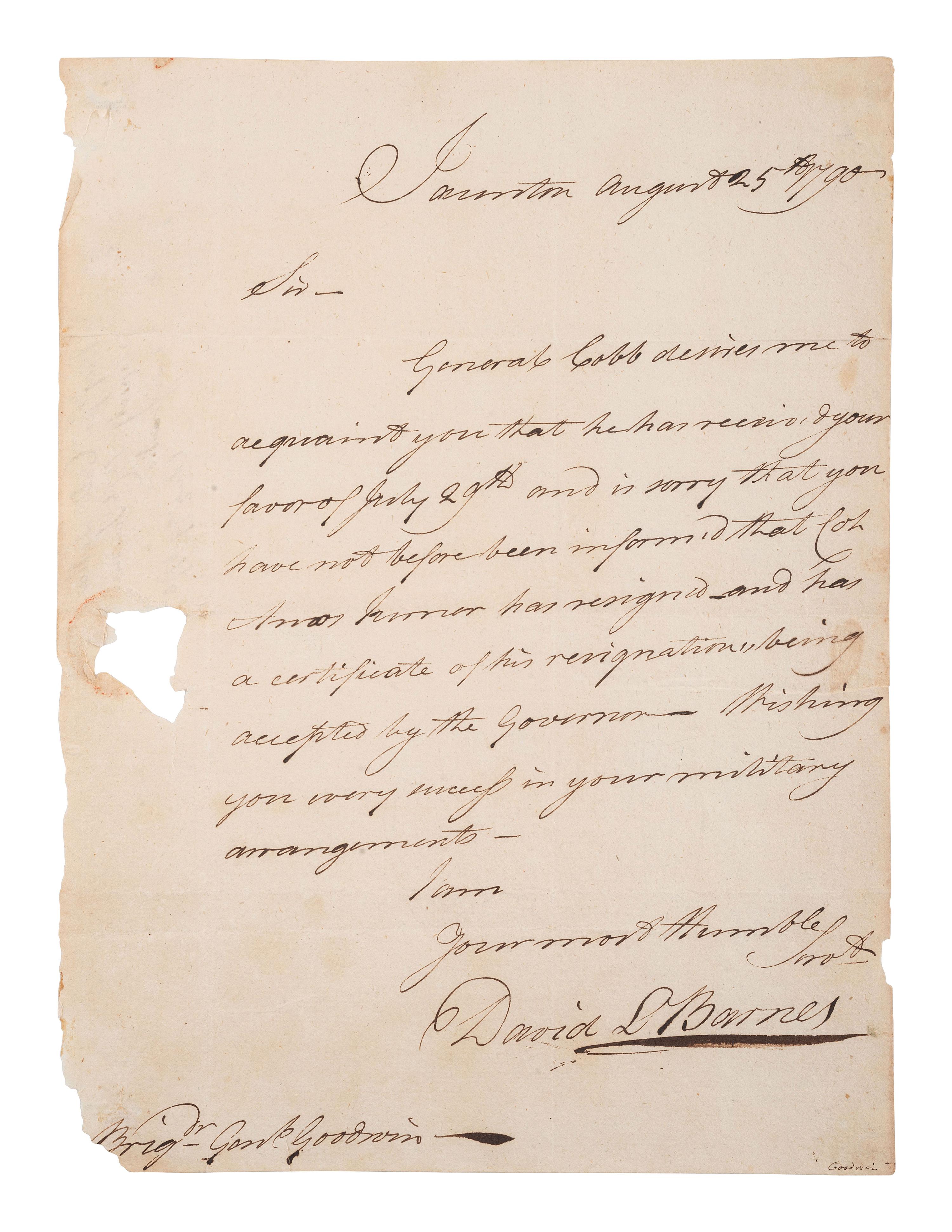 [REVOLUTIONARY WAR]. 3 documents, incl. signatures from Jonathan ARNOLD and Jeremiah OLNEY.