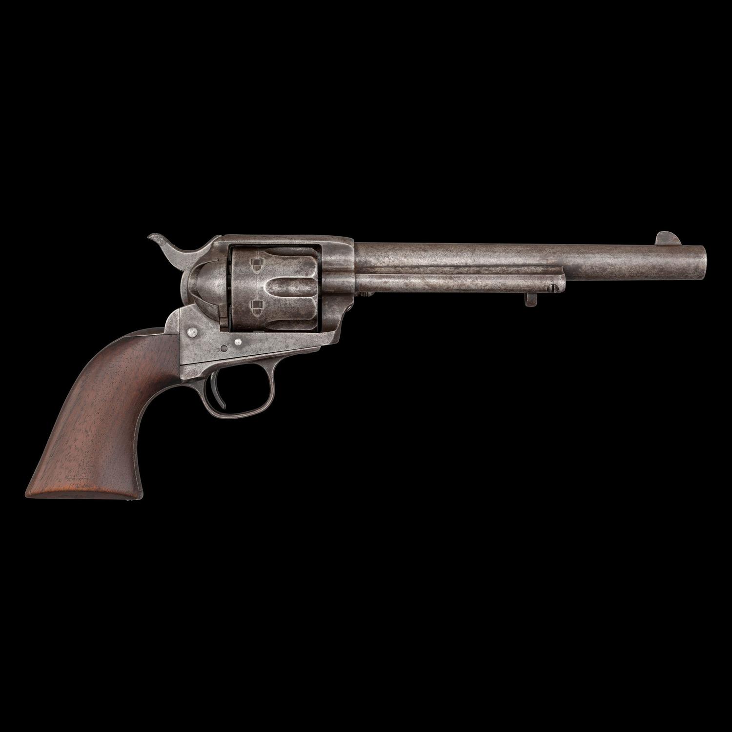 David F Clark Inspected Colt Cavalry Single Action Army Revolver with Kopec Gold Seal Letter