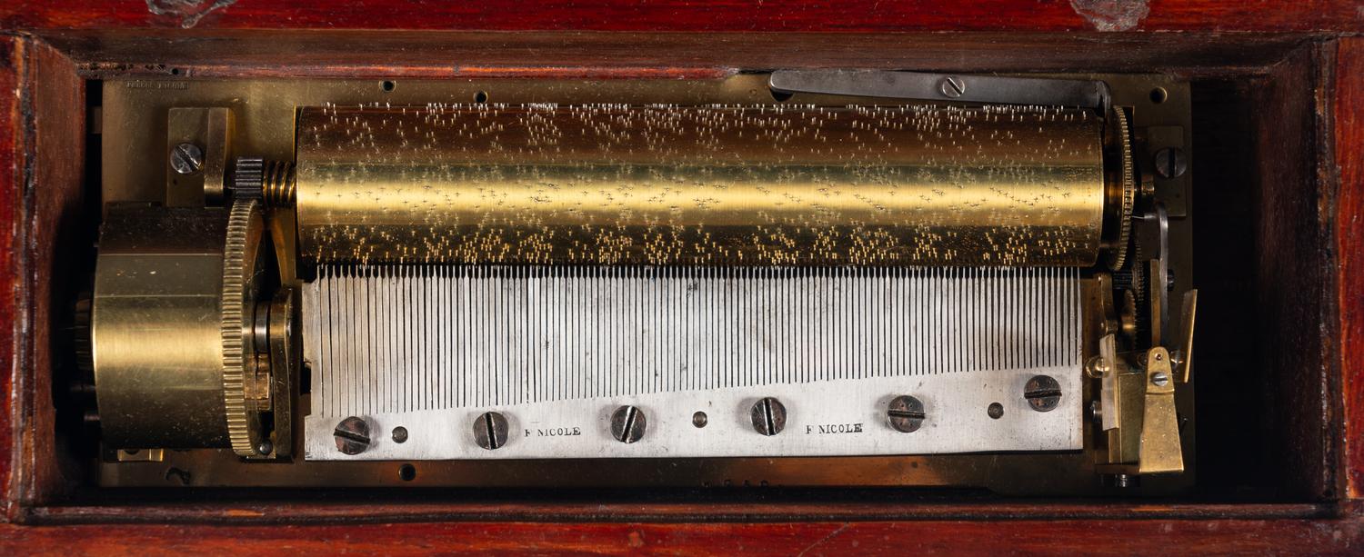 A Three-Air Cylinder Music Box by Frères Nicole