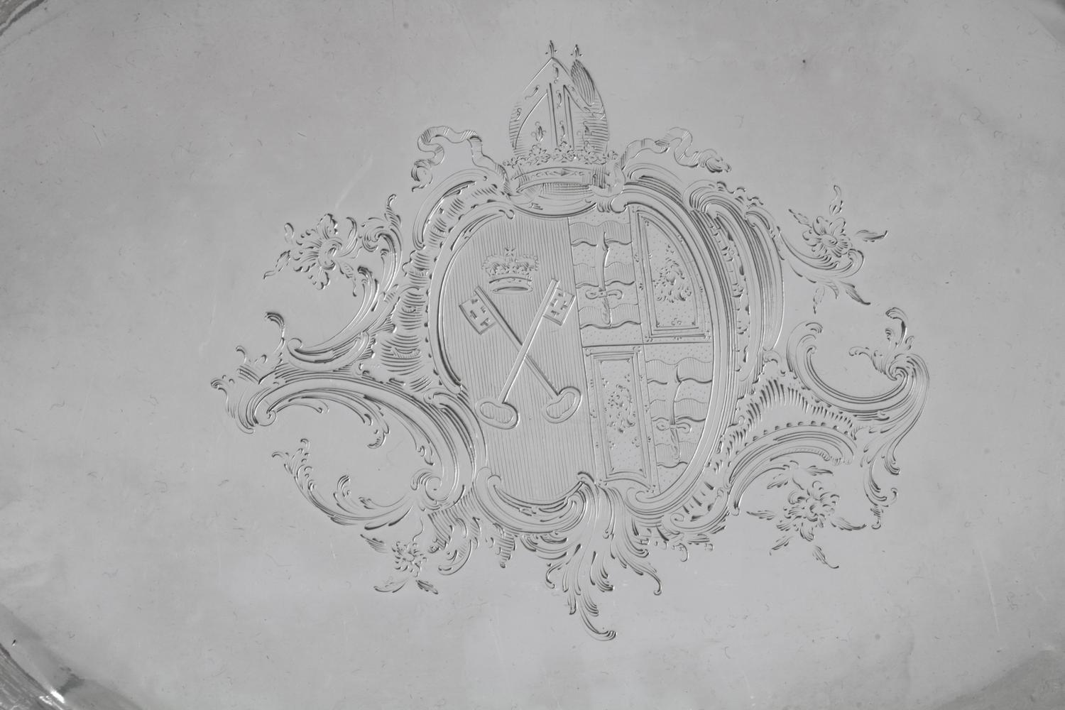 A George III Silver Centerpiece Basket