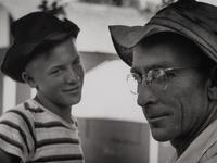 A group of five photographs from the Farm Families Project