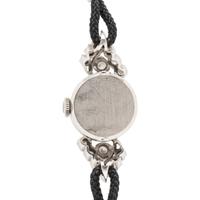 ROLEX, 14K WHITE GOLD AND DIAMOND WATCH