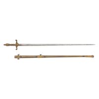 US Model 1840 Medical Staff Sword Engraved to Assistant Surgeon Benjamin Taft - 20th Mass Infantry
