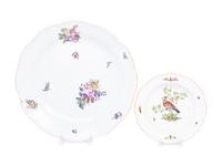 A Meissen Porcelain Soup Plate and Serving Dish