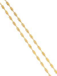 YELLOW GOLD FANCY LINK NECKLACE
